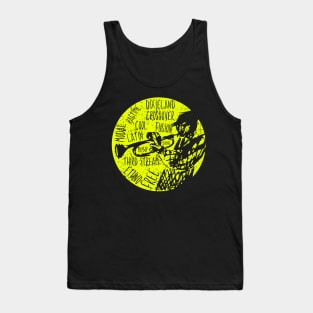 Creative Design of Jazz Genres Tank Top